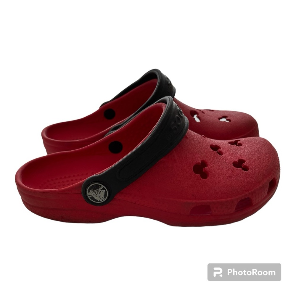 Disney Mickey Mouse x Crocs Red Size 12 - Picture 2 of 7